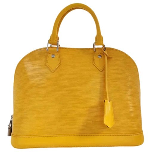 Alma leather handbag