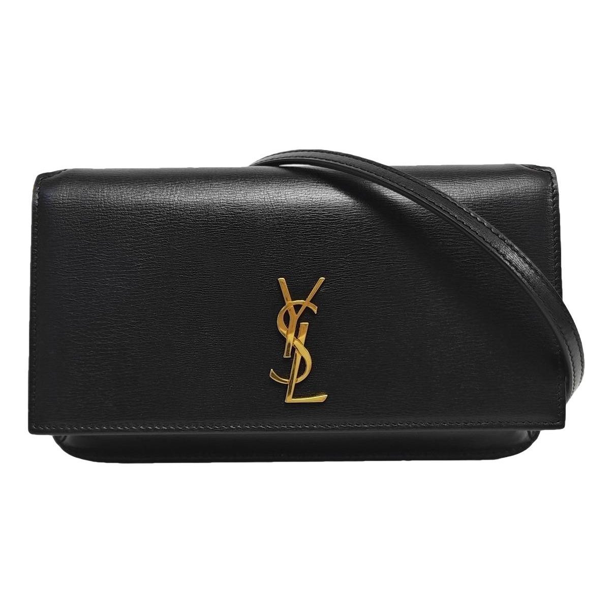 Baby monogramme leather handbag