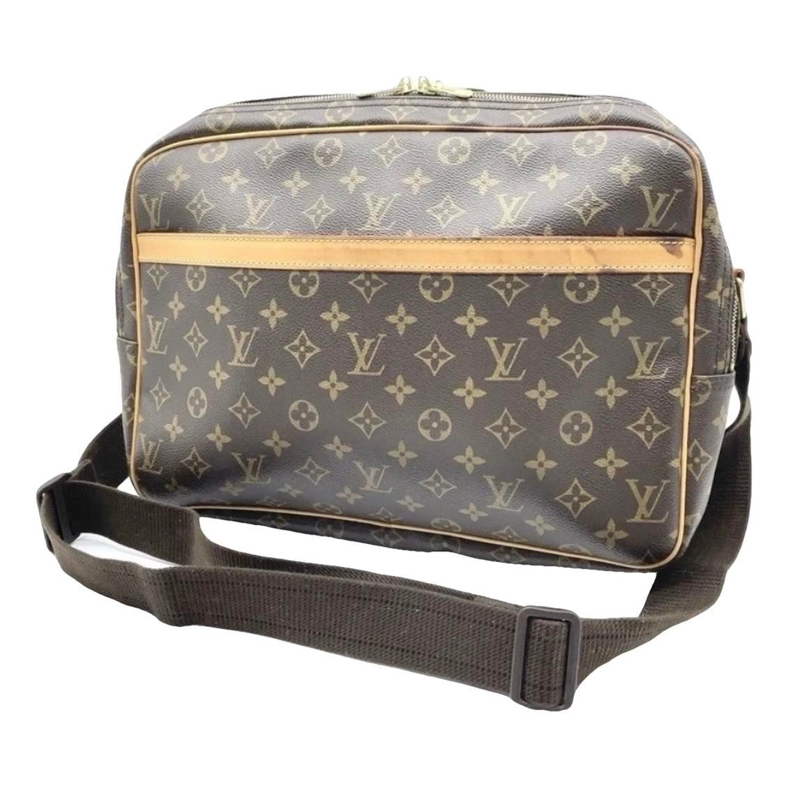 Reporter leather crossbody bag