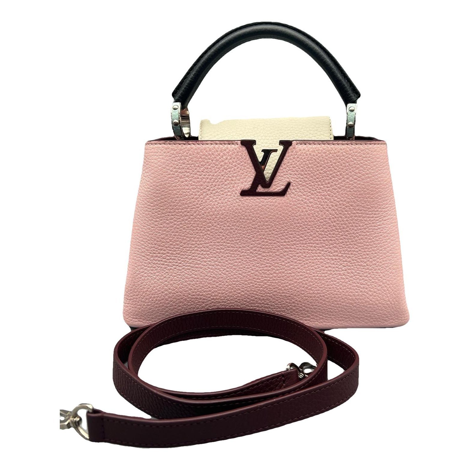 Capucines leather handbag