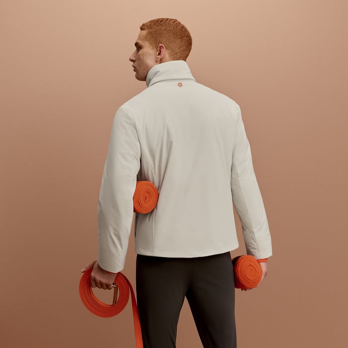 Gris Carrière Taiga Puffer Coat