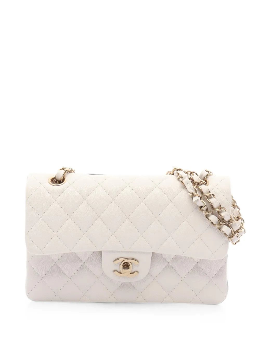 2021 Double Flap Matelassé leather shoulder bag