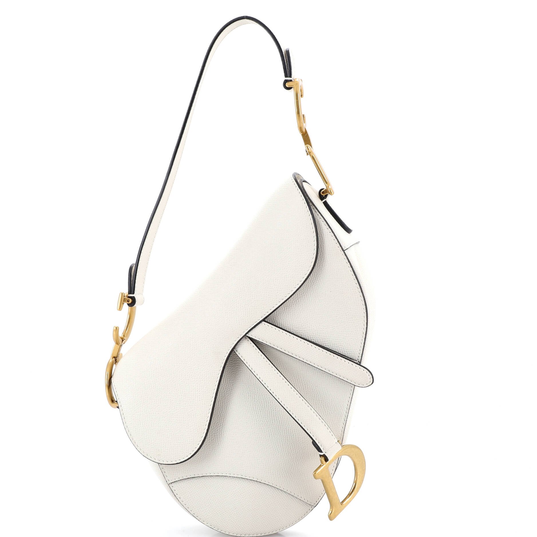 Dior Saddle Handbag Leather Medium