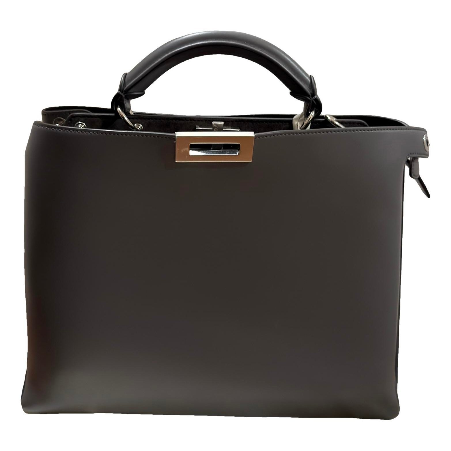 Peekaboo leather handbag