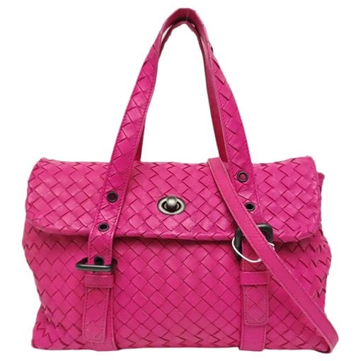 Leather handbag