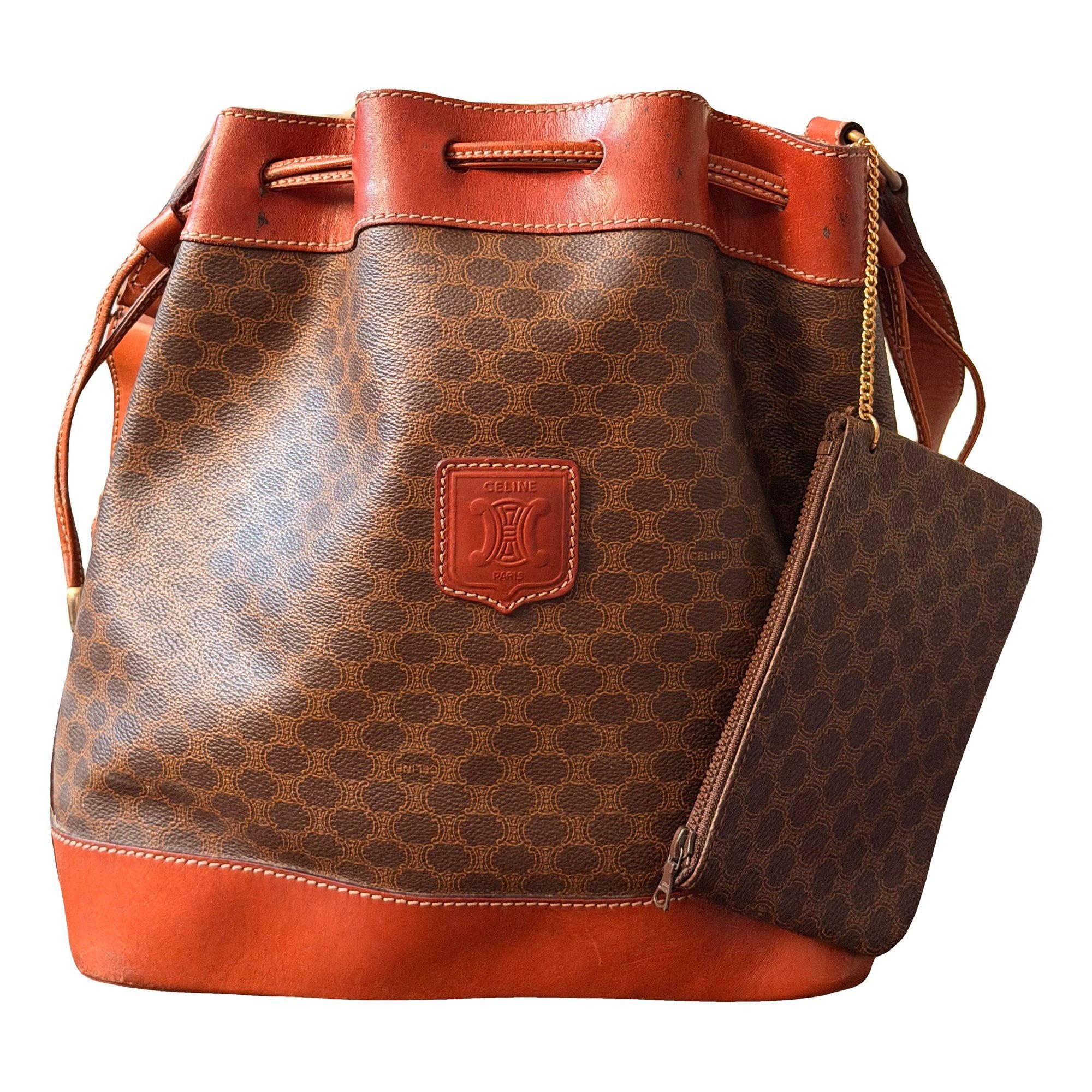 SAC SEAU leather handbag