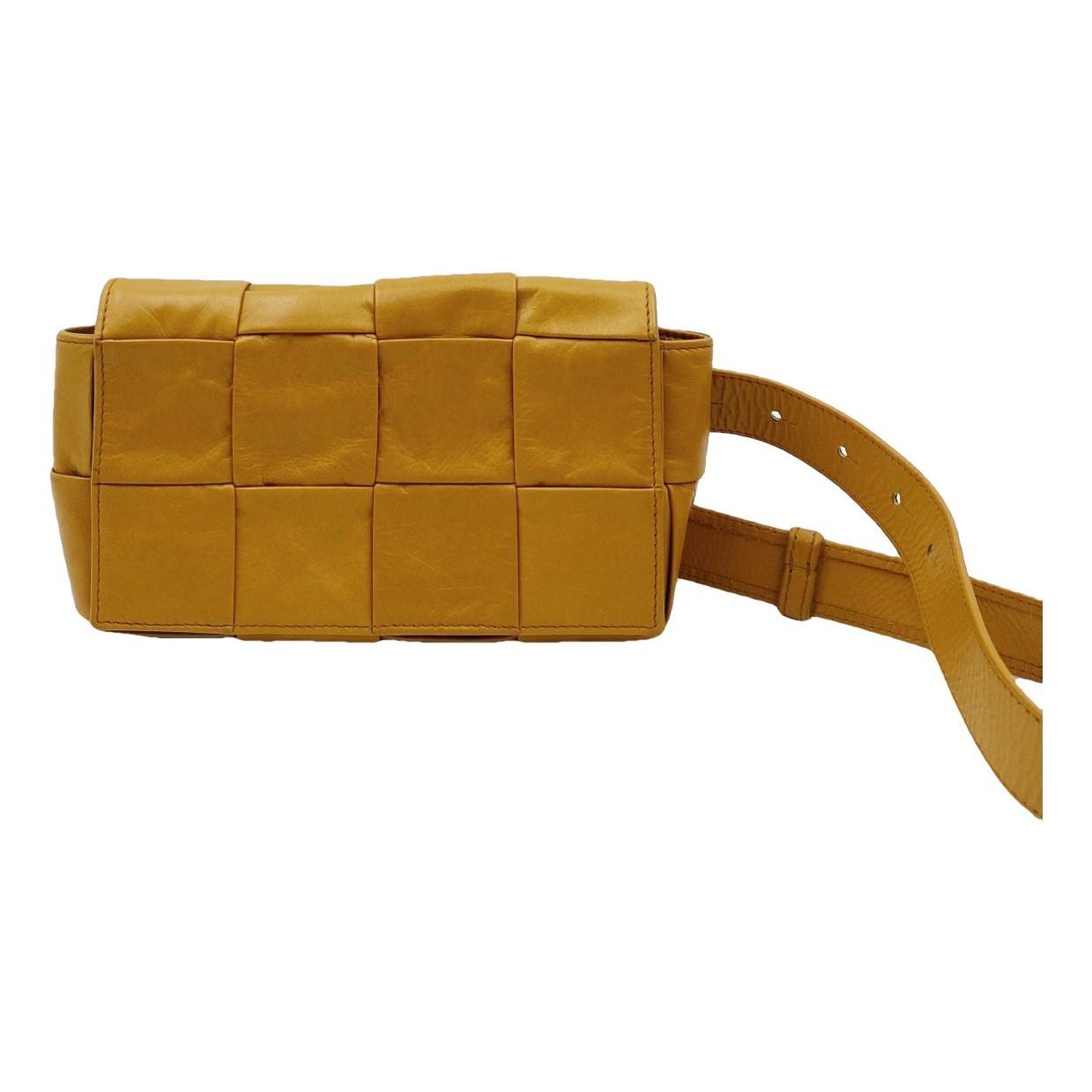Cassette leather handbag