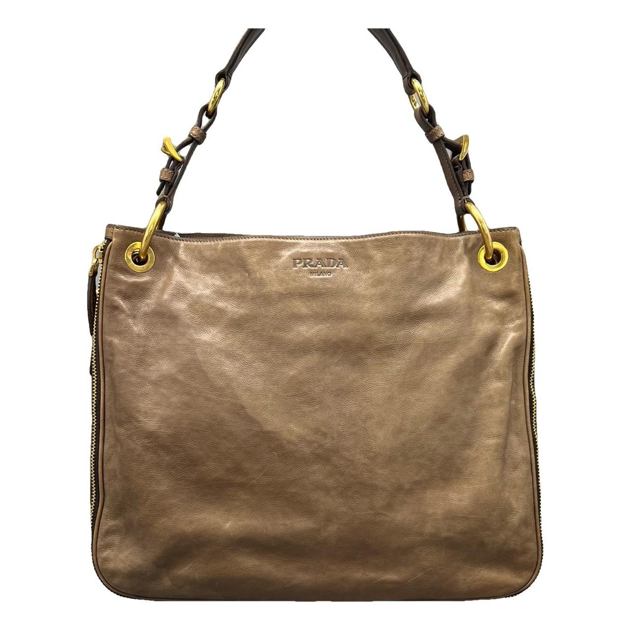 Leather handbag