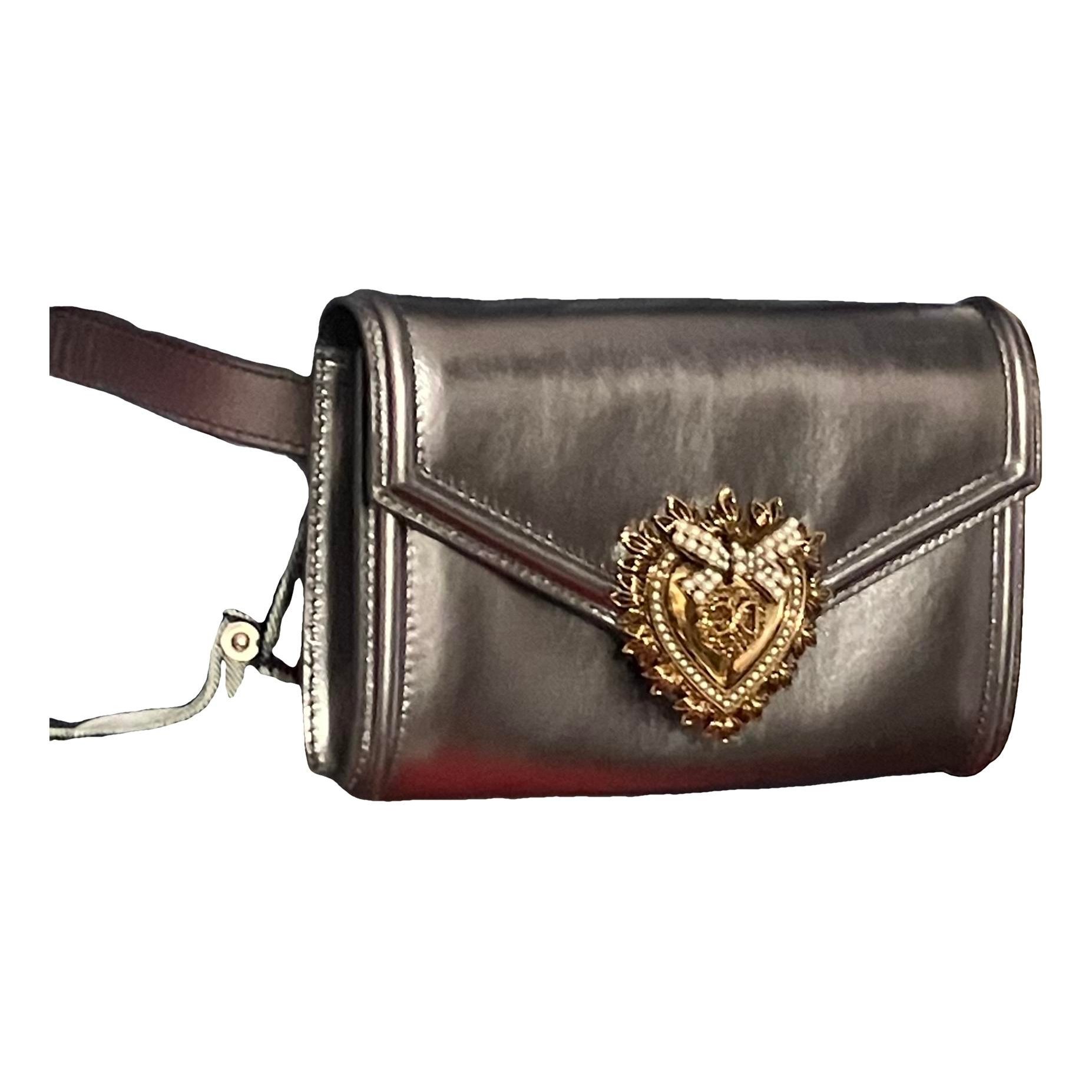 Dolce & Gabbana Devotion leather crossbody bag