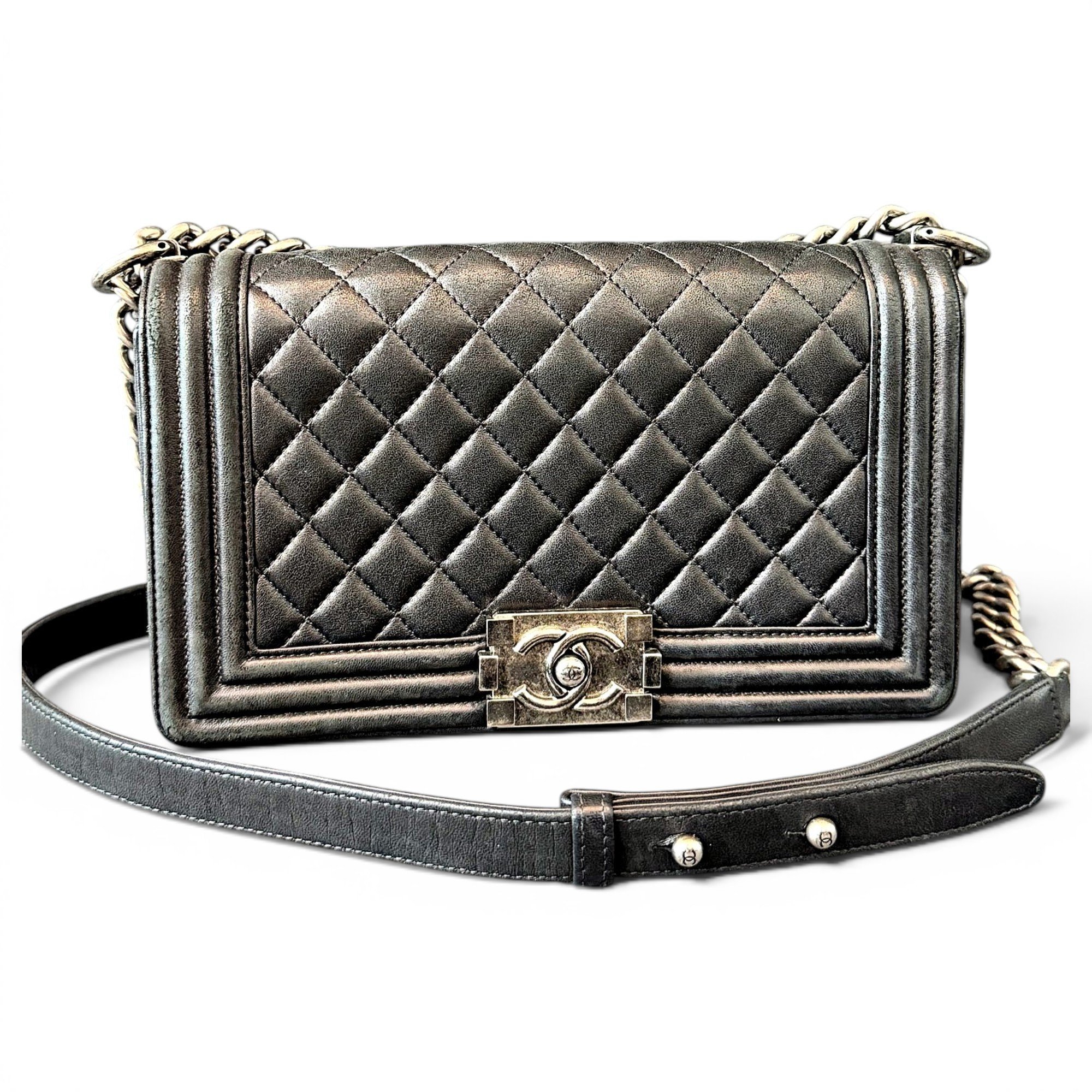 Boy leather handbag