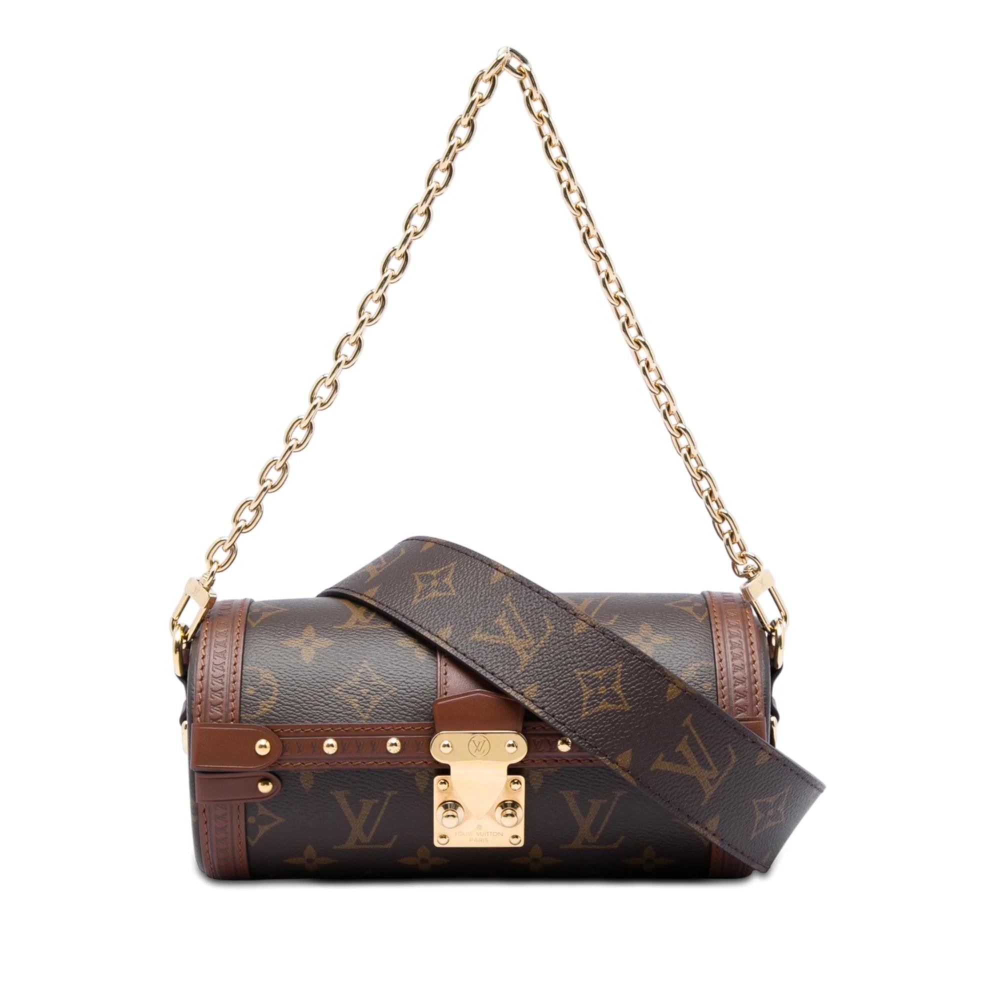 Papillon leather satchel