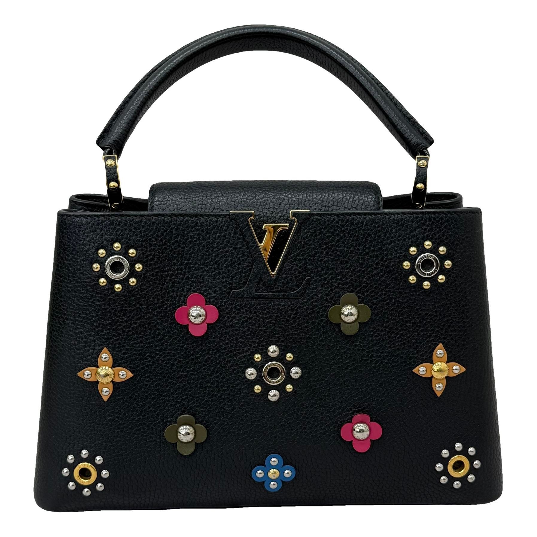 Capucines leather handbag