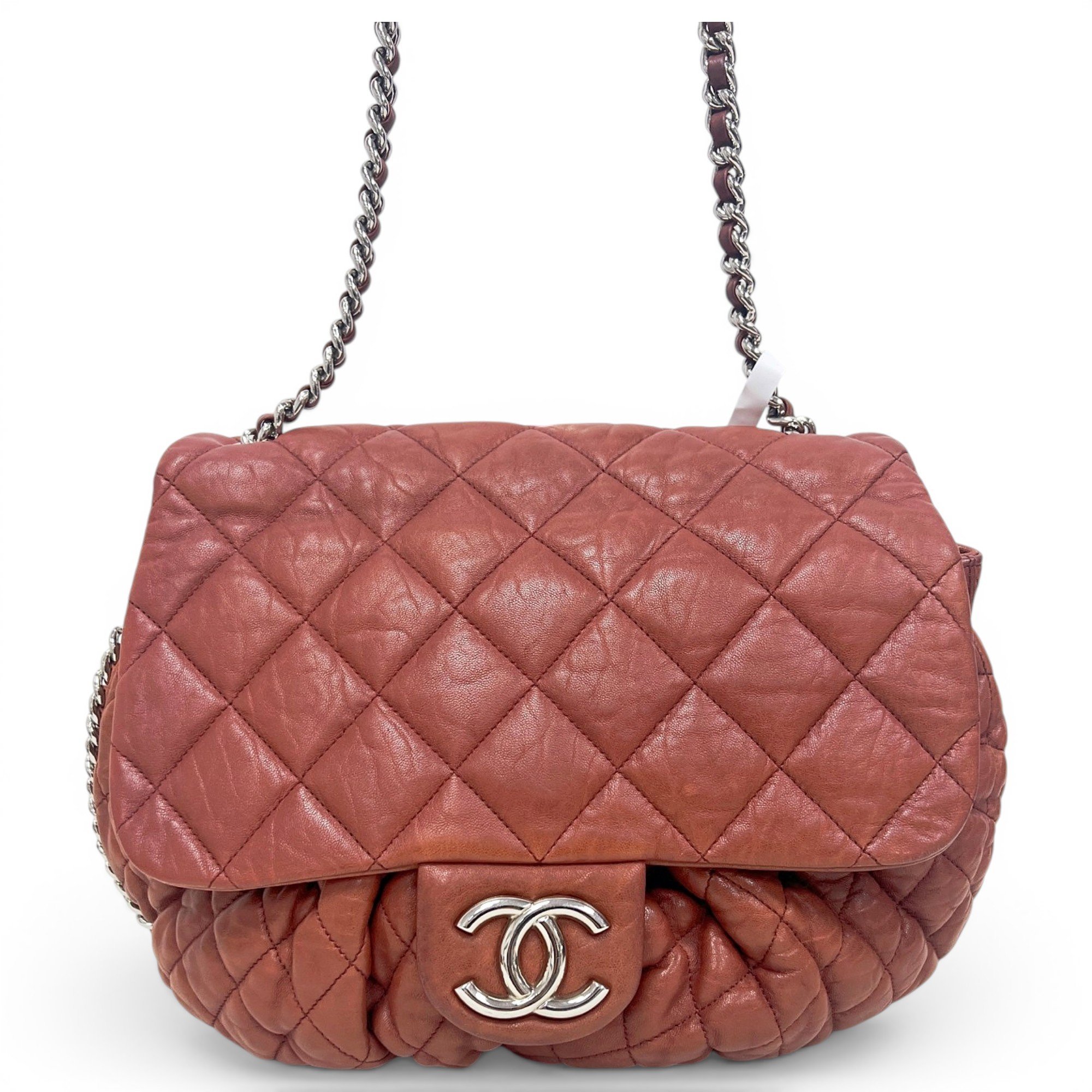 Chain Around leather crossbody bag
