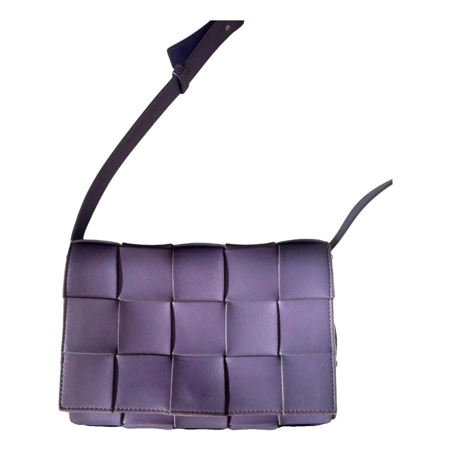 Cassette leather crossbody bag