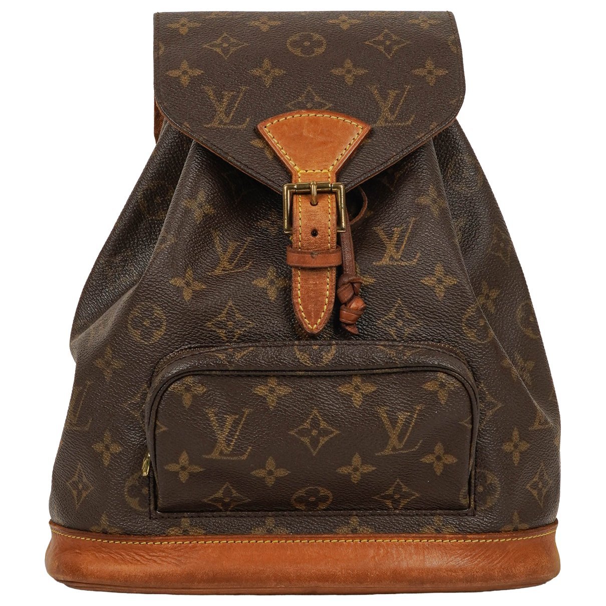 Louis Vuitton Montsouris Vintage cloth backpack