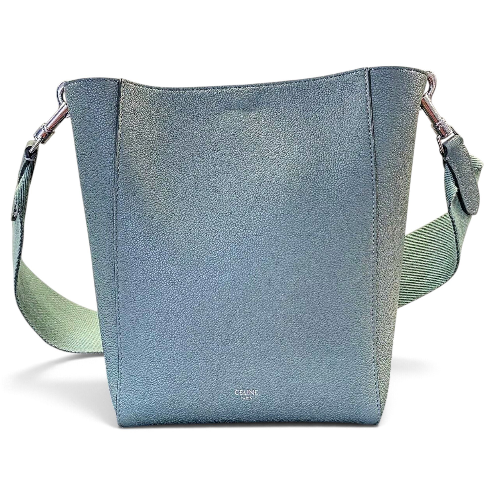 Seau Sangle leather handbag