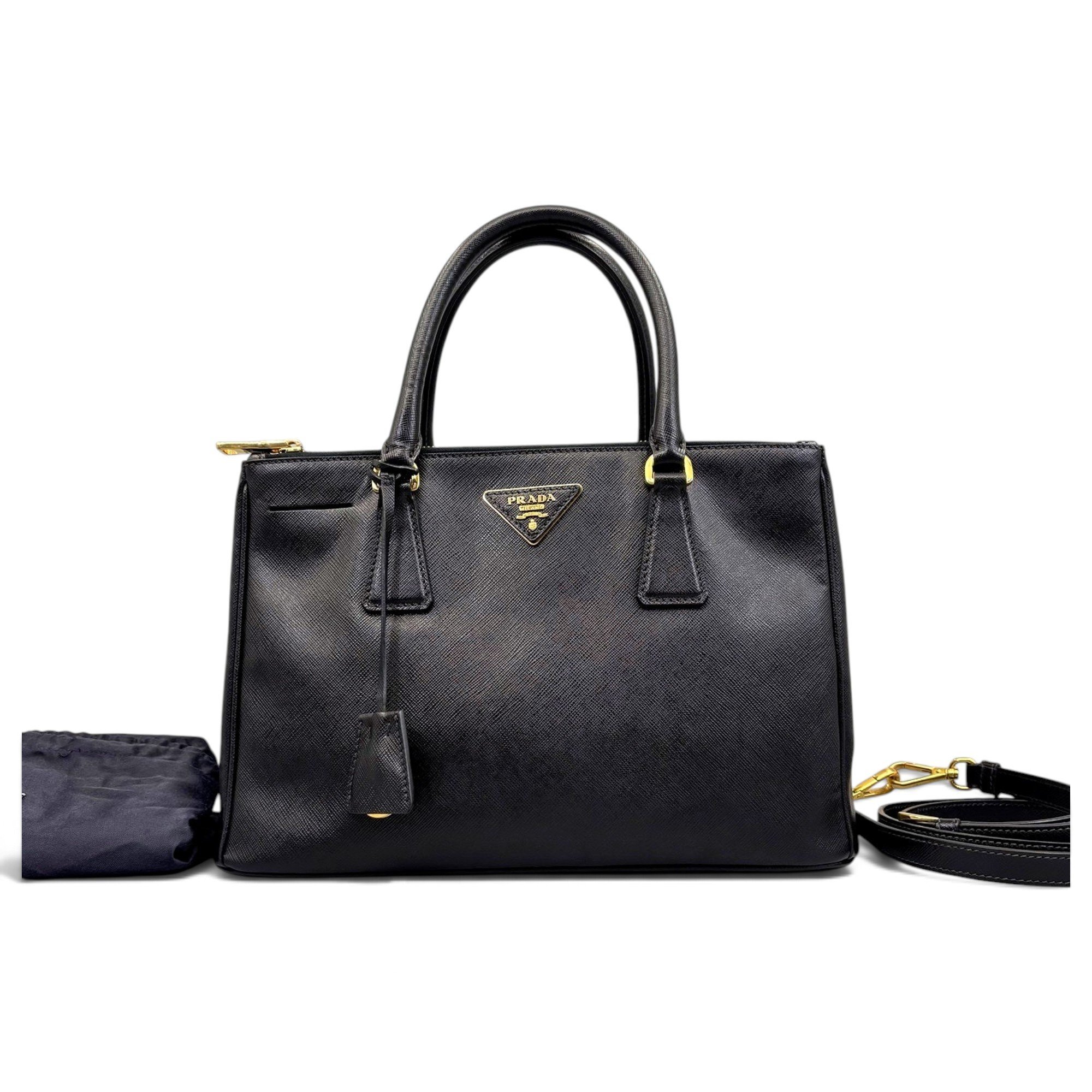 Galleria leather handbag