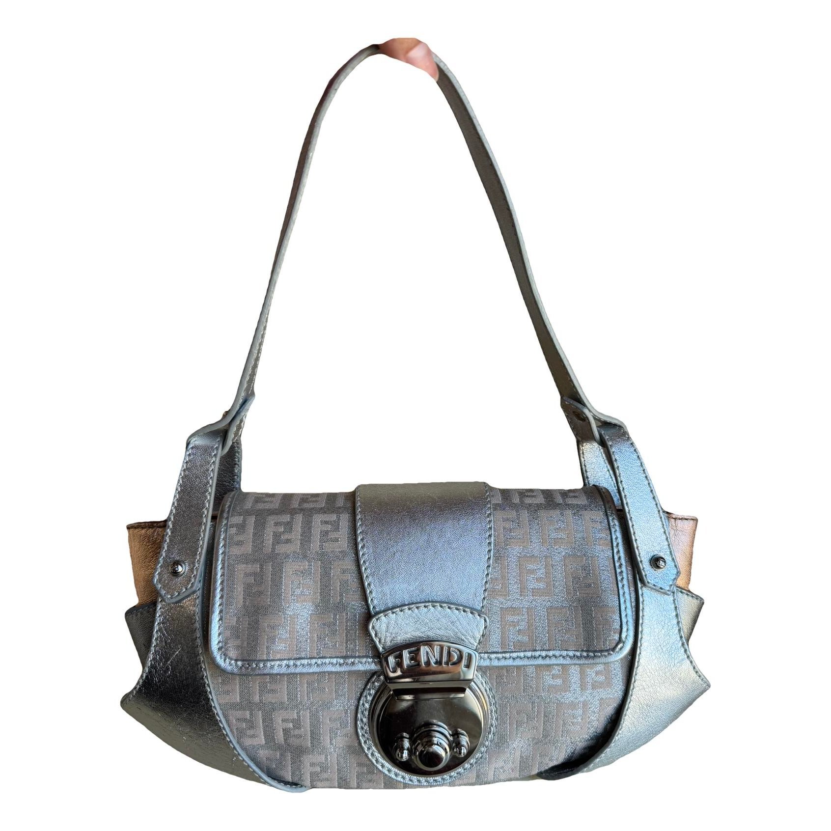 Fendi Baguette cloth handbag