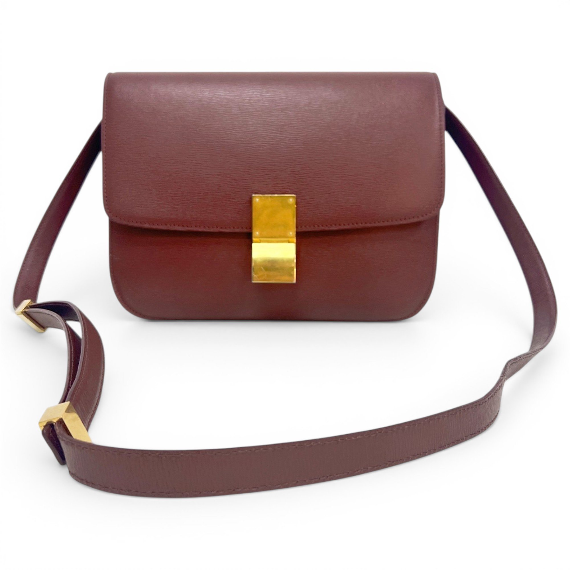 Classic leather handbag