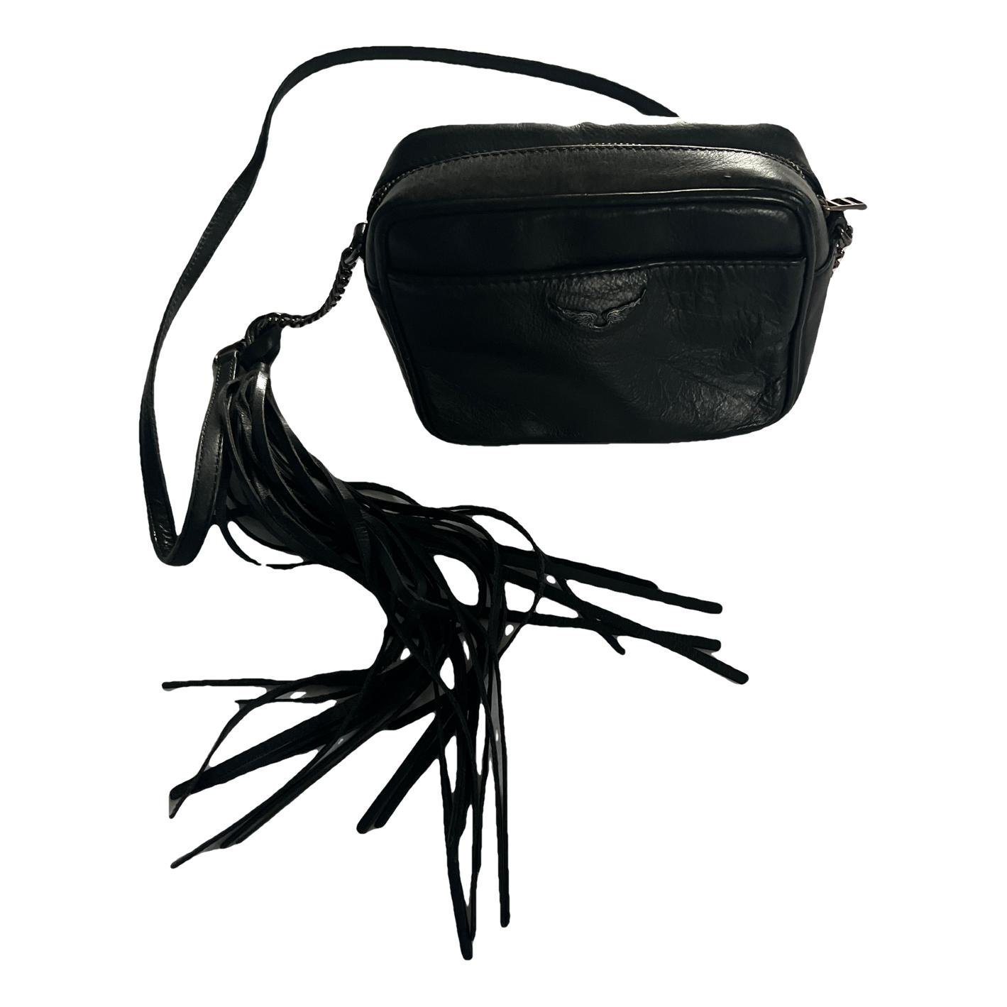 Leather crossbody bag