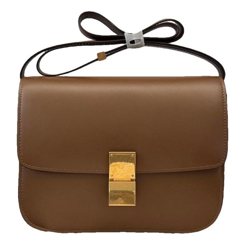 Classic leather handbag