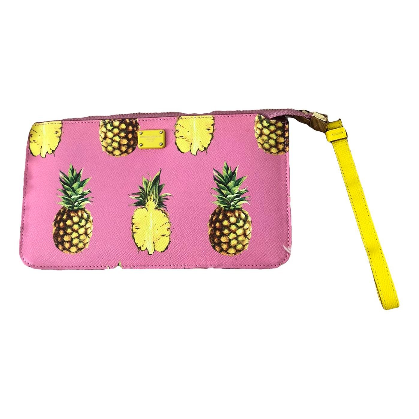 Dolce & Gabbana Leather clutch bag