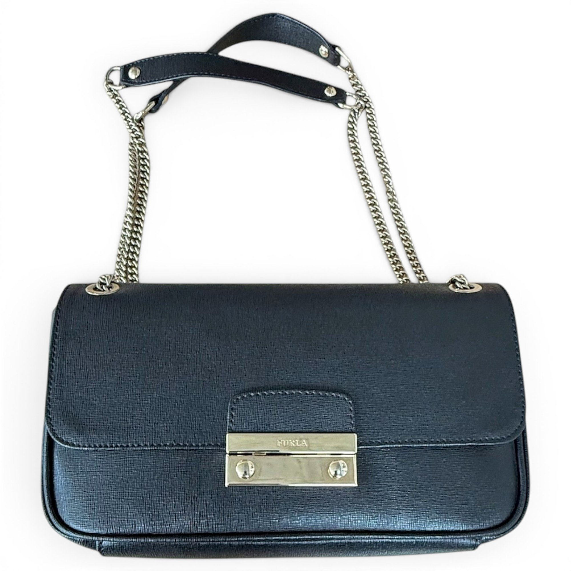 Metropolis leather crossbody bag