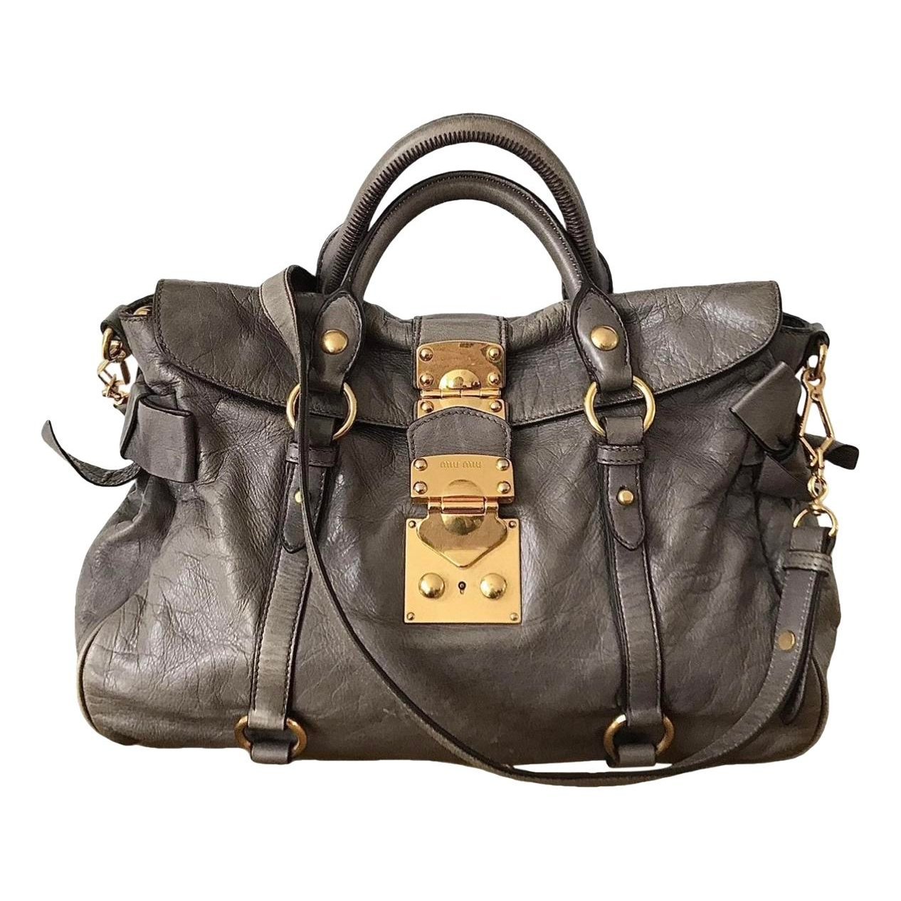 Vitello leather handbag