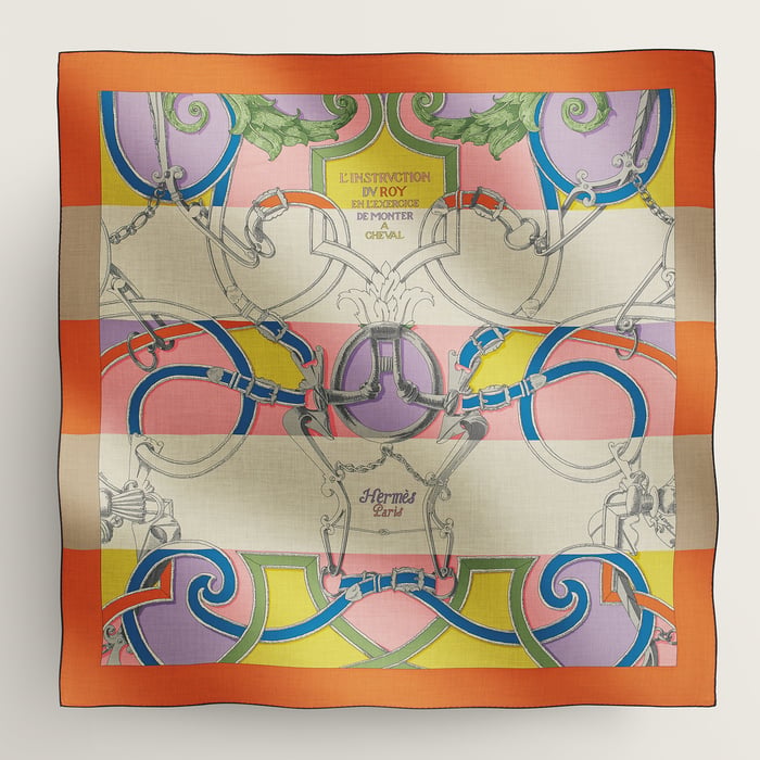 l'Instruction Du Roy Bayadere Shawl 140