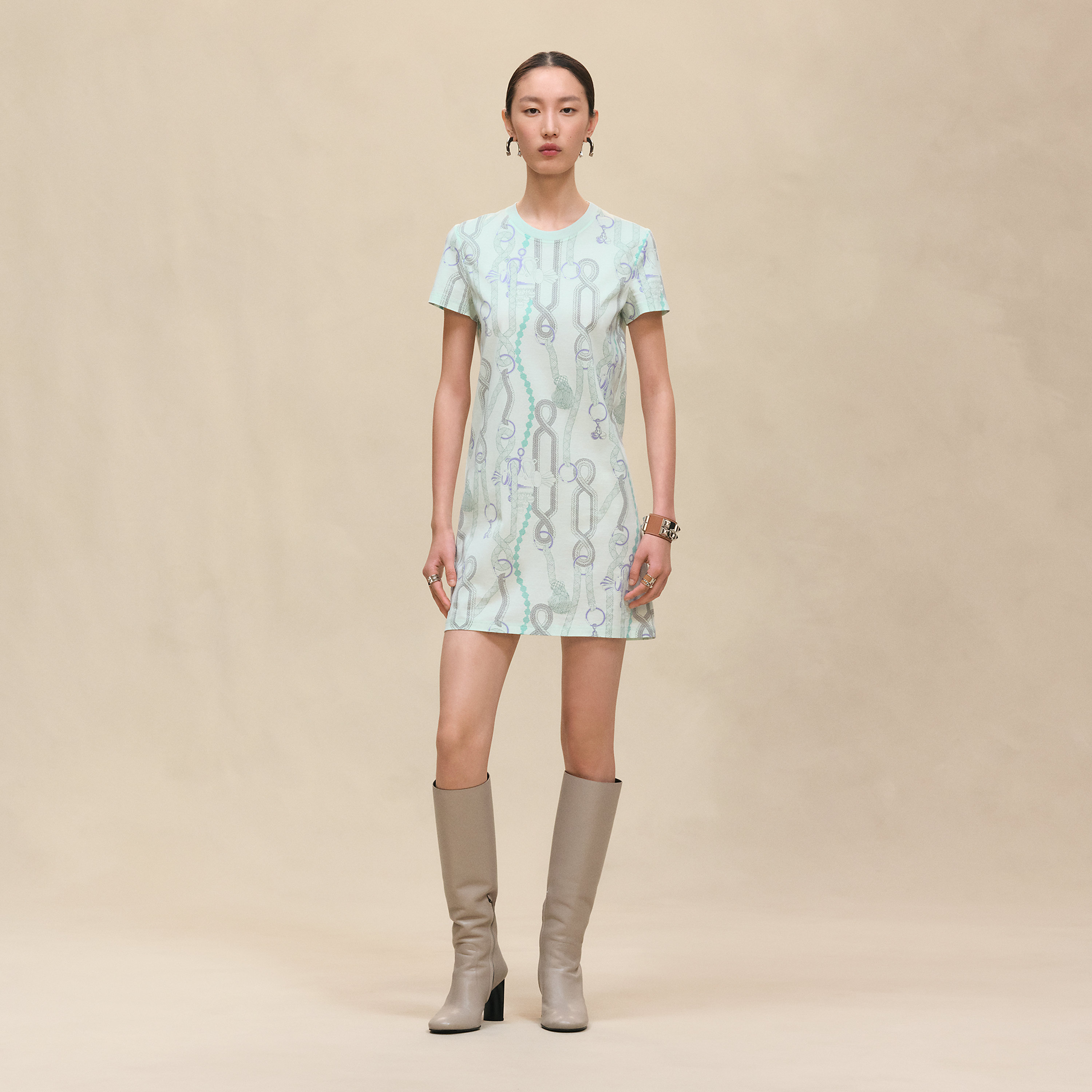 "Palefroi Remix" straight dress