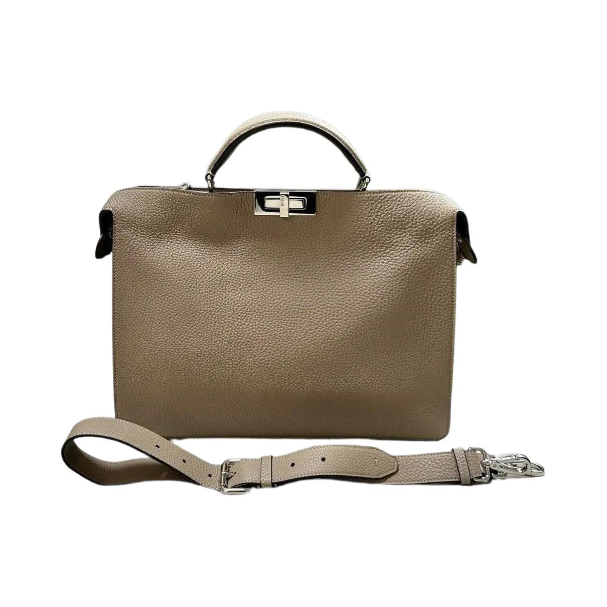 Peekaboo Essentially leather crossbody bag