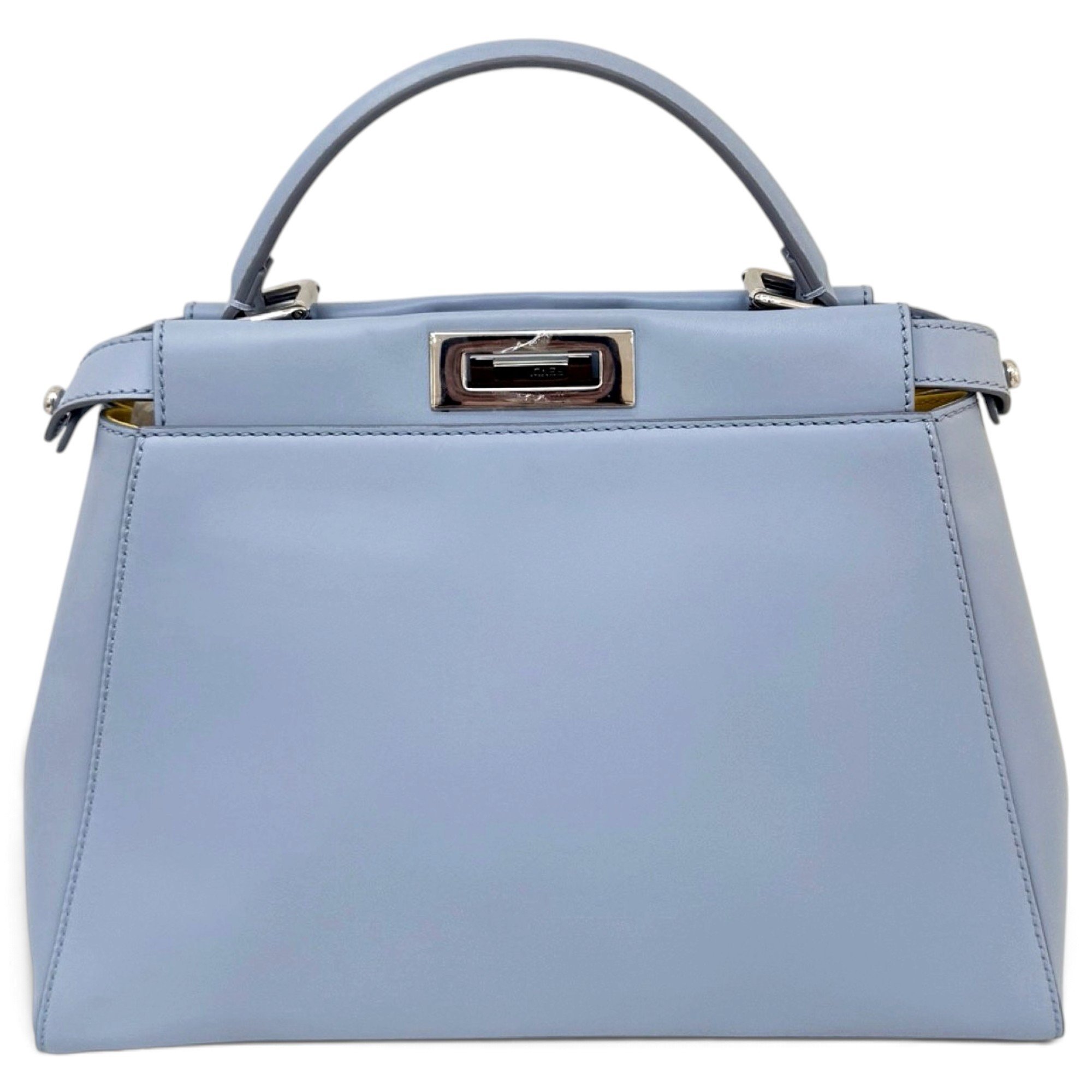 Peekaboo leather handbag