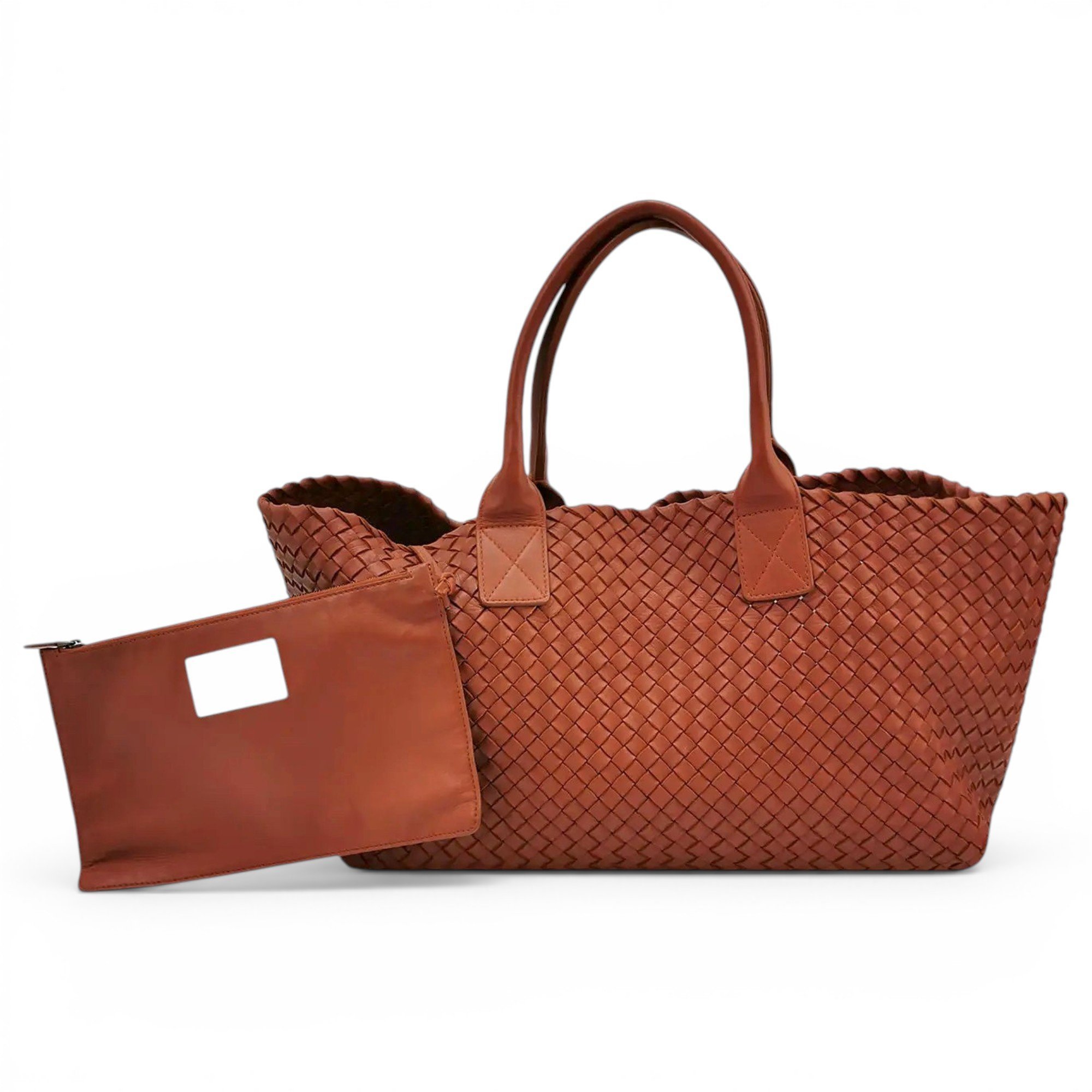Cabat leather handbag