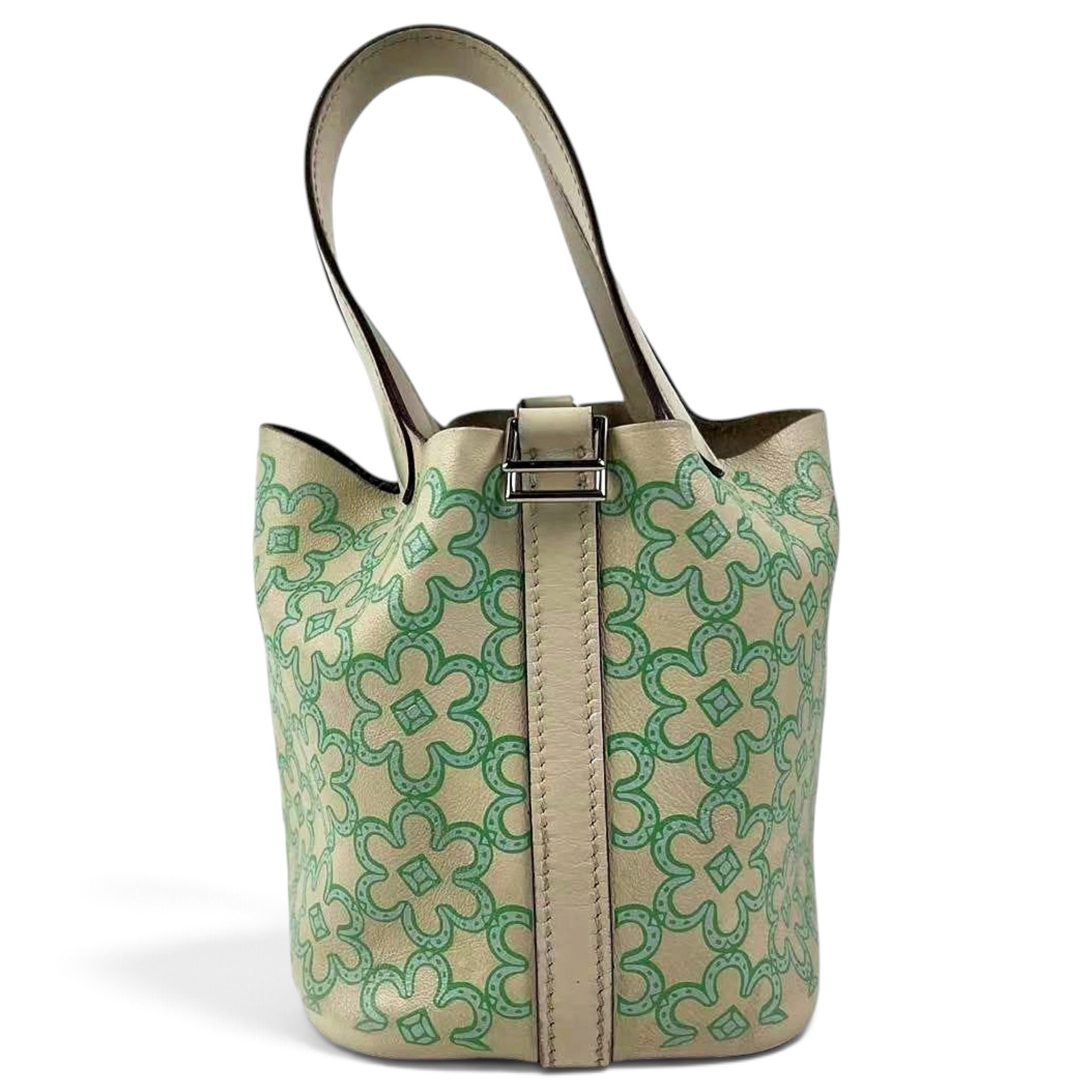 Picotin leather handbag