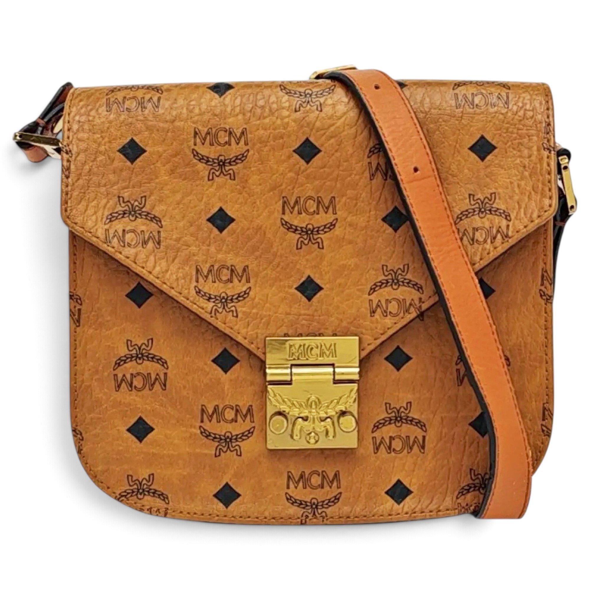 MCM Patricia leather crossbody bag