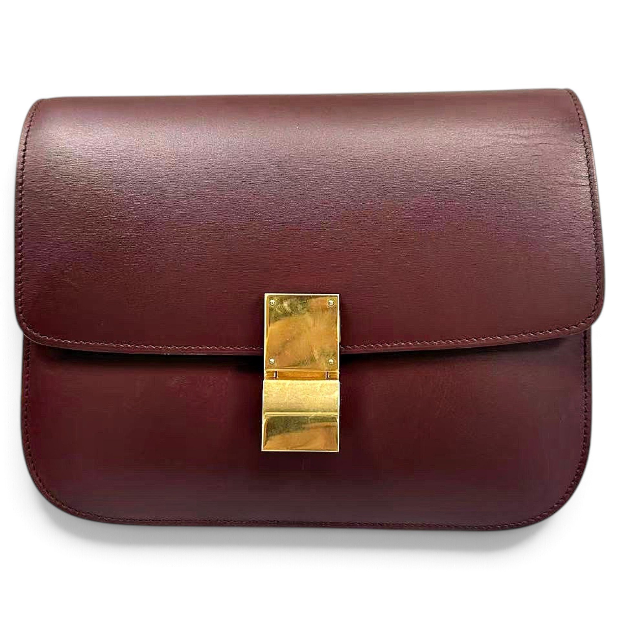 Classic leather handbag