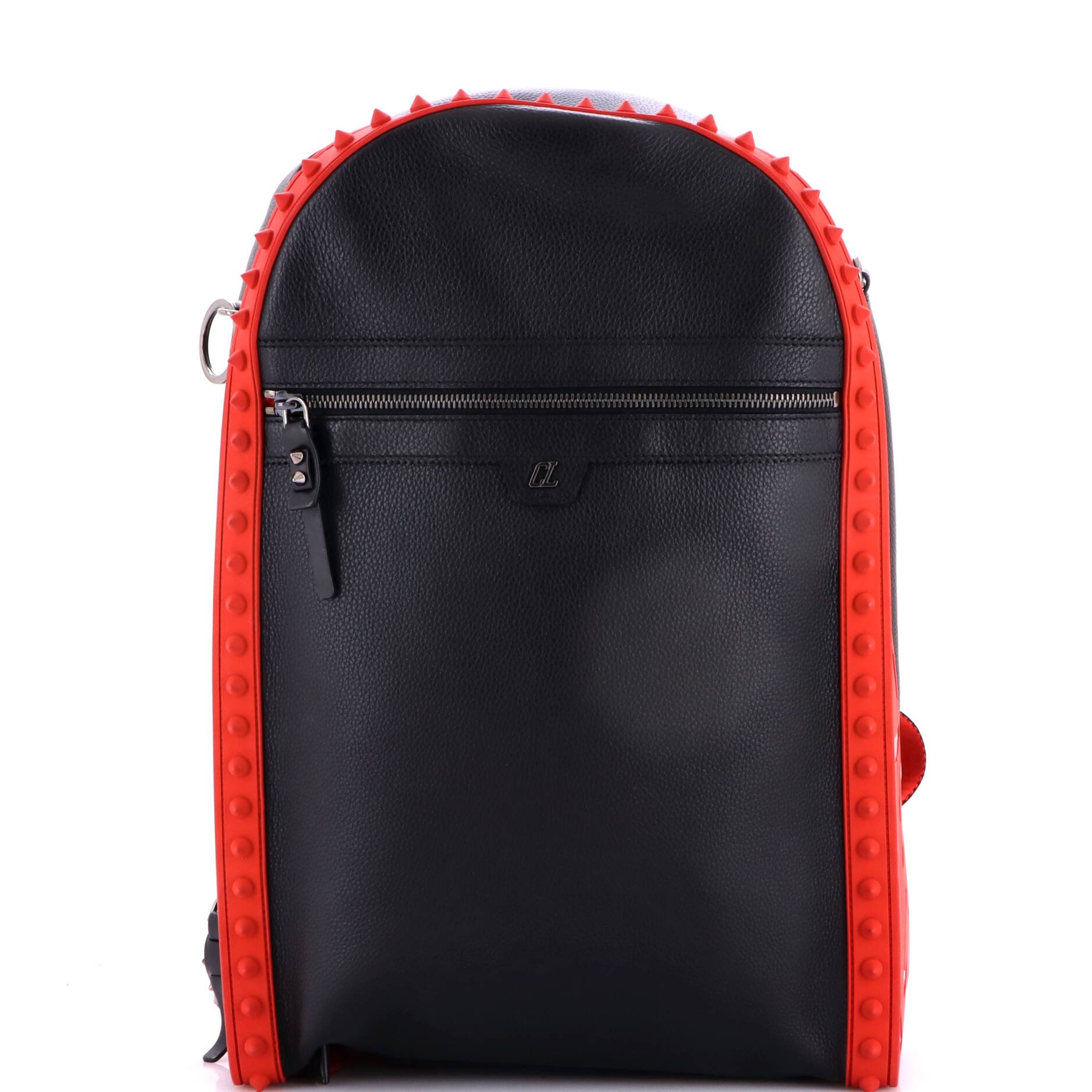 Backparis Backpack Spiked Leather Medium