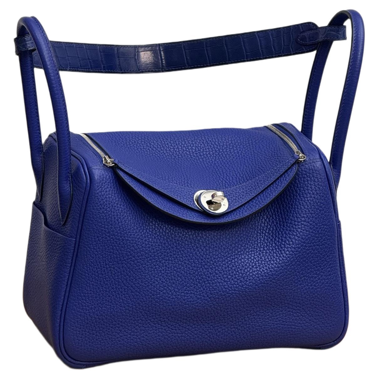 Lindy leather handbag