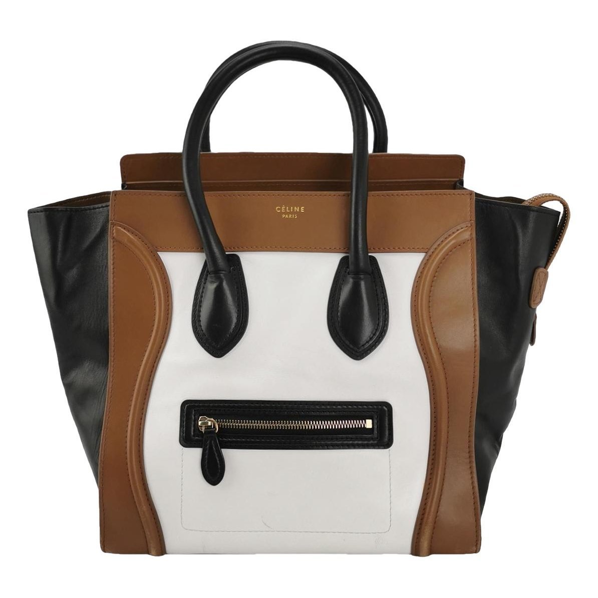 Luggage leather handbag