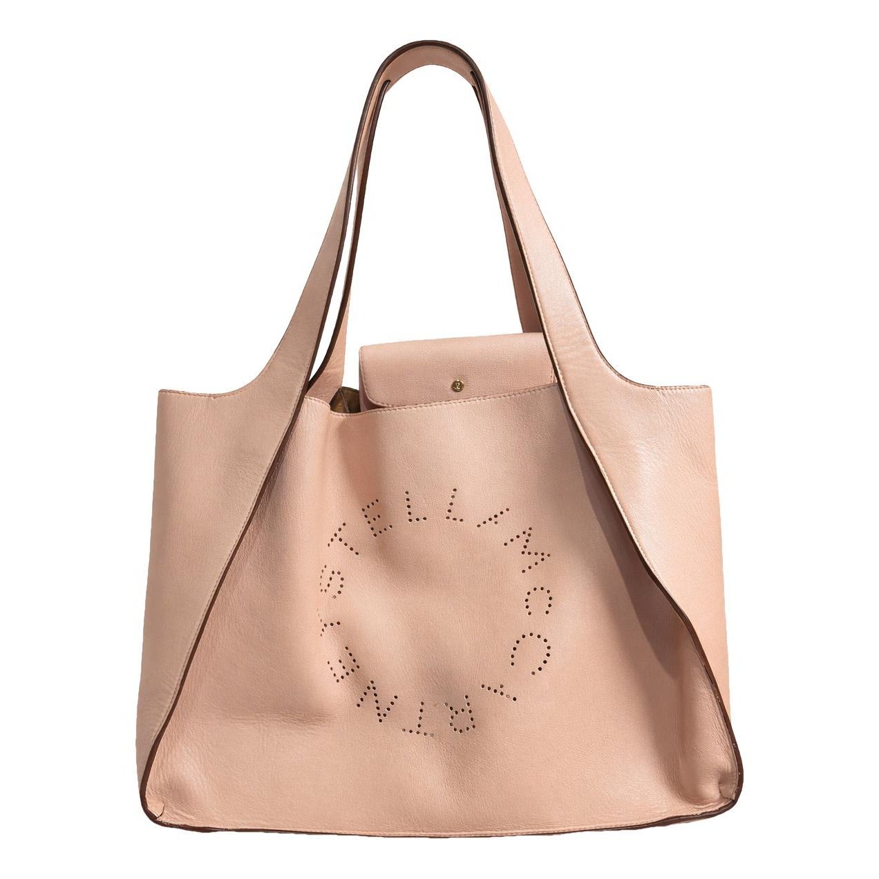 Stella McCartney Logo vegan leather tote