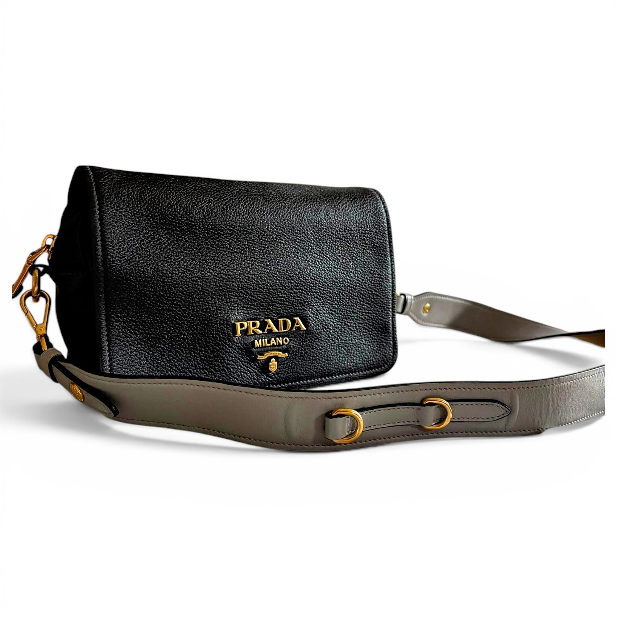 Leather crossbody bag