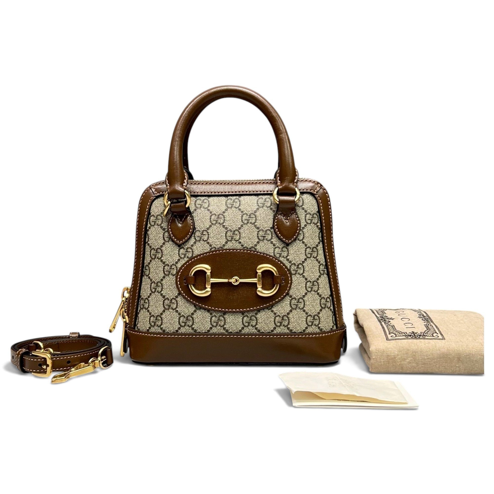 Horsebit 1955 leather handbag