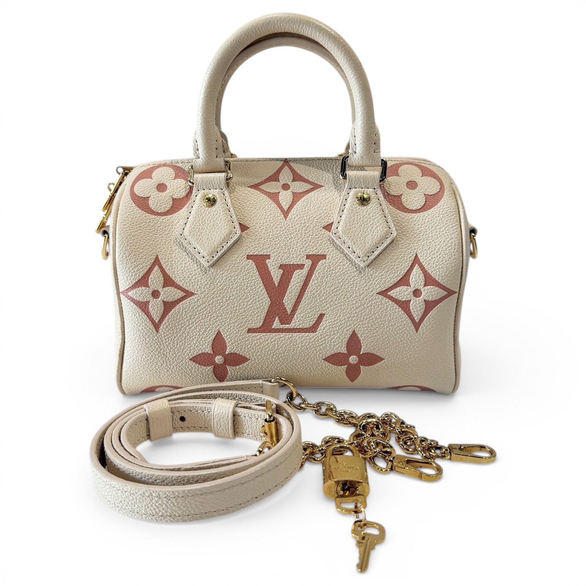 Speedy Bandoulière leather handbag