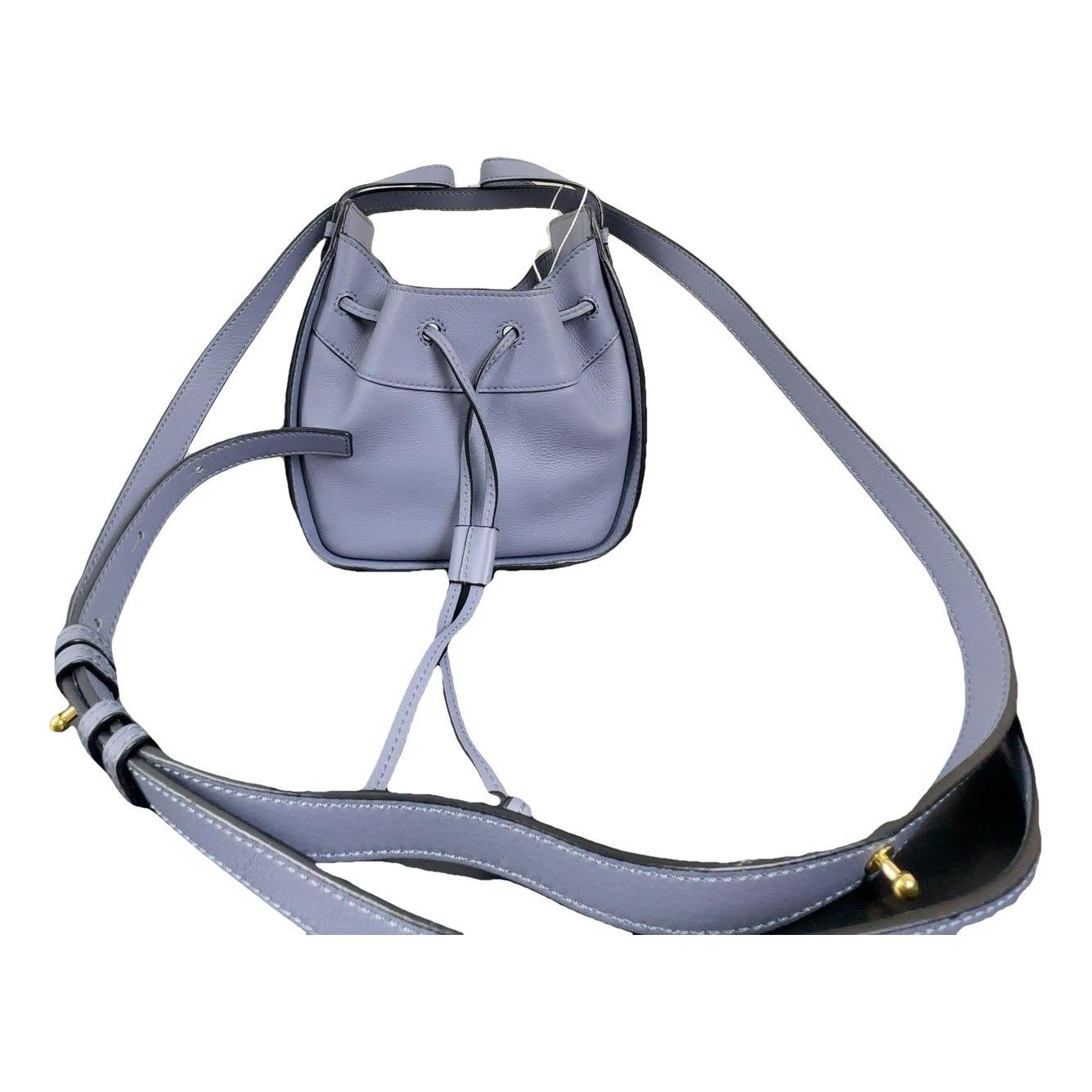 Hammock leather handbag
