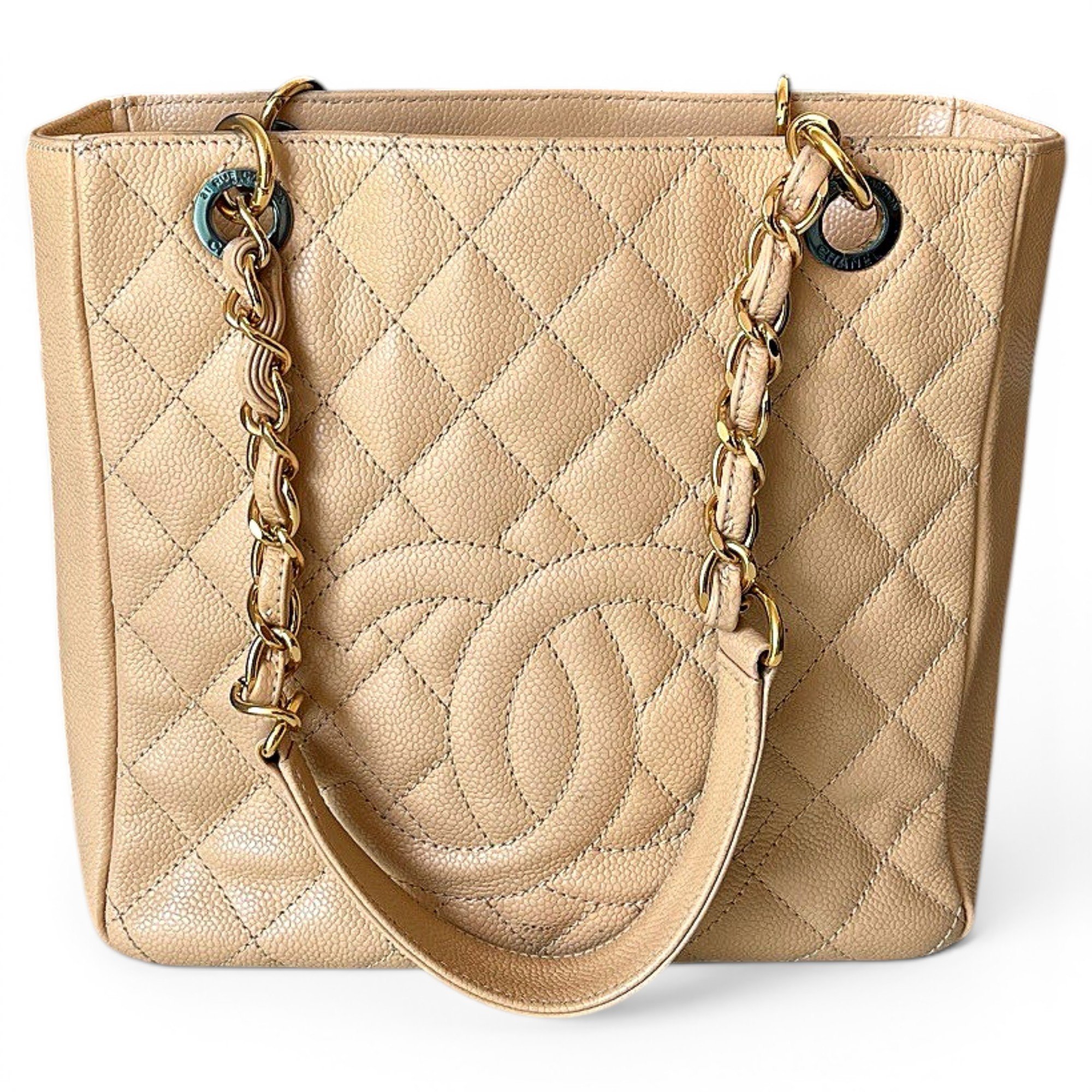 Petite Shopping Tote leather tote