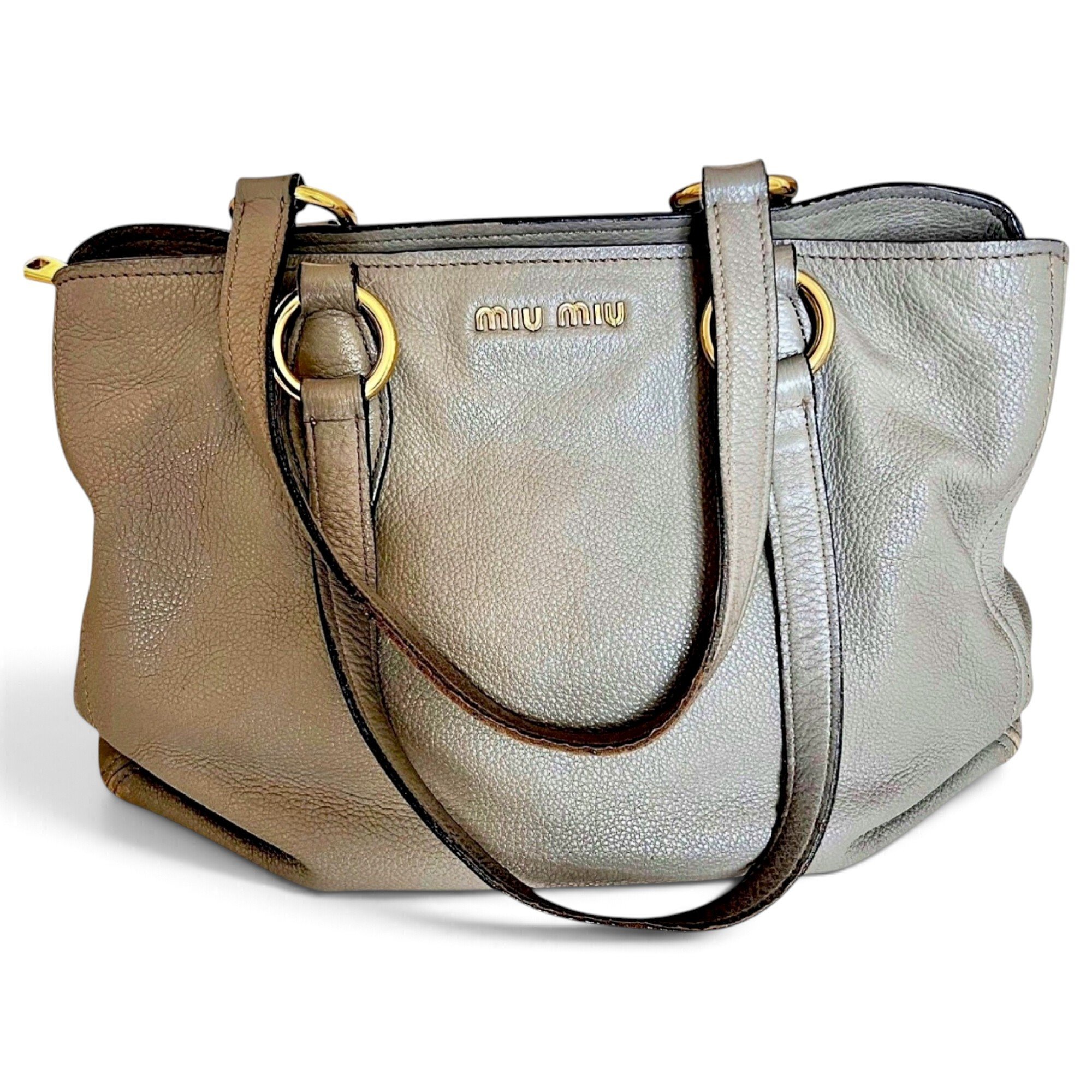 Vitello leather handbag