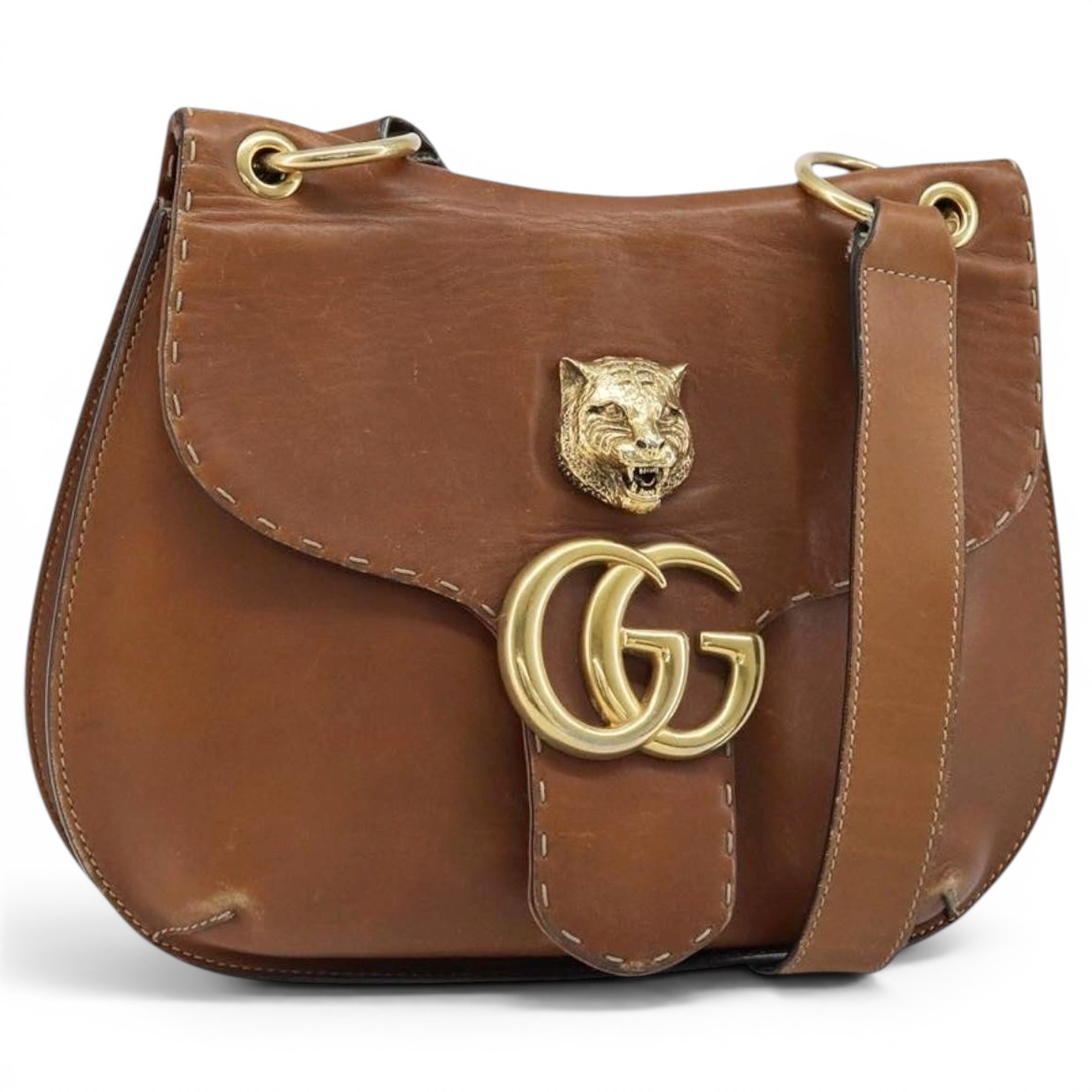 Leather handbag