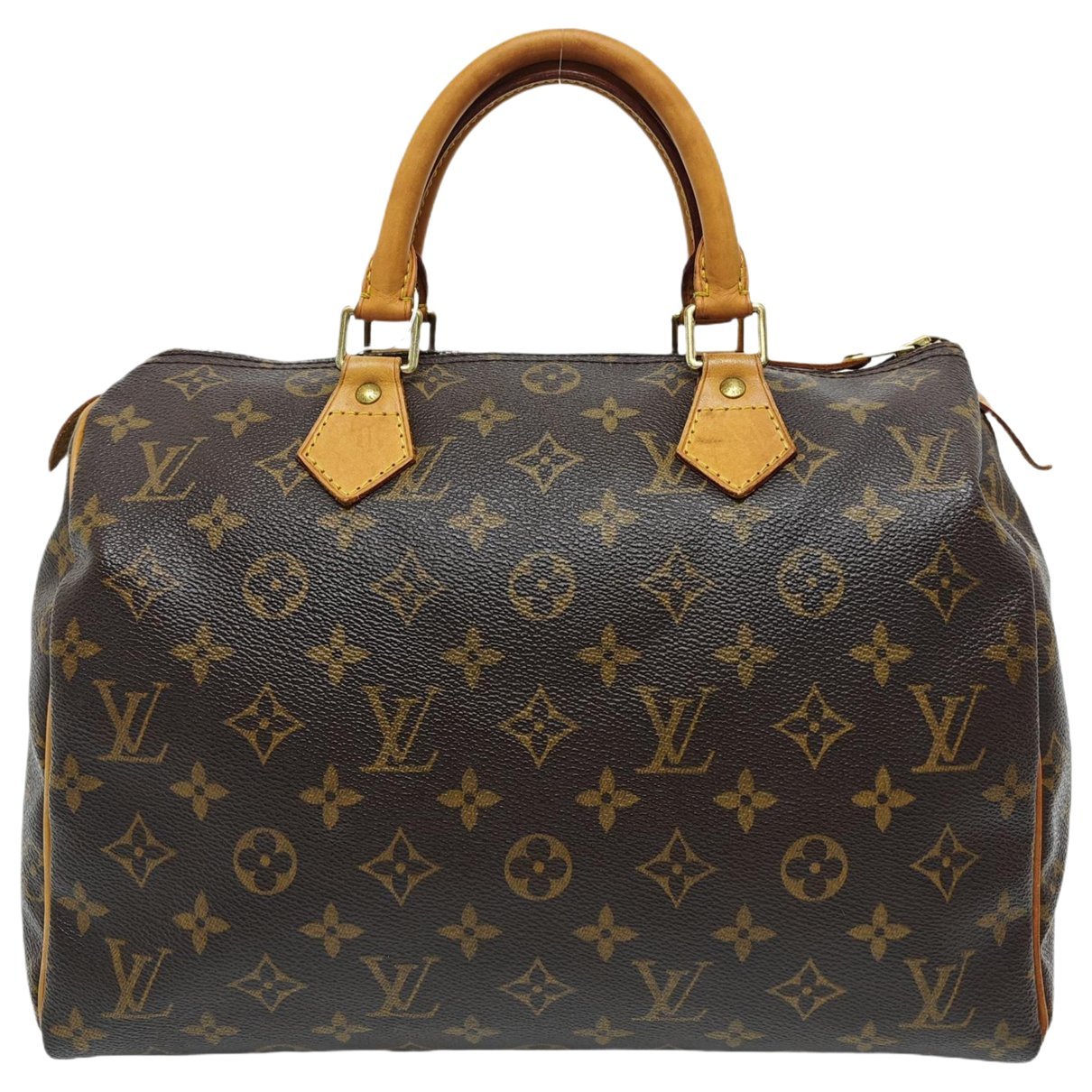 Nano Speedy / Mini HL leather handbag