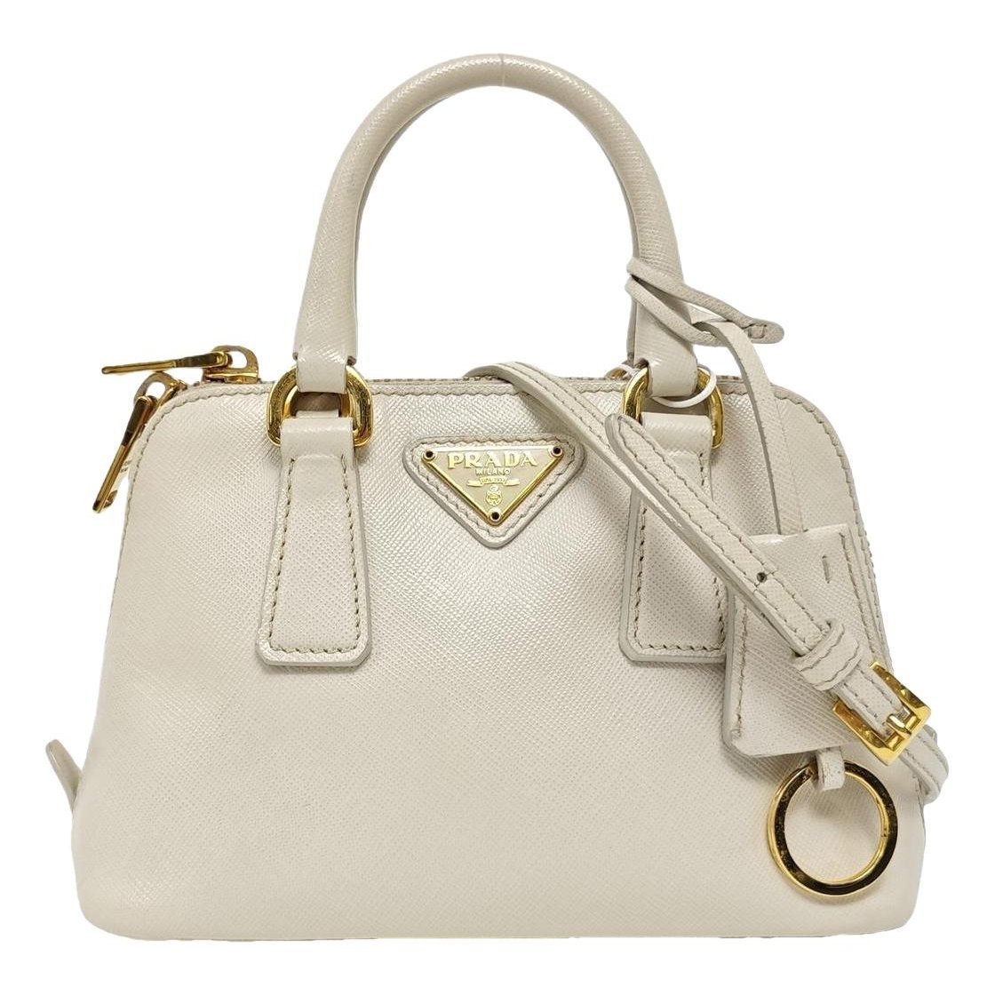 Promenade leather handbag