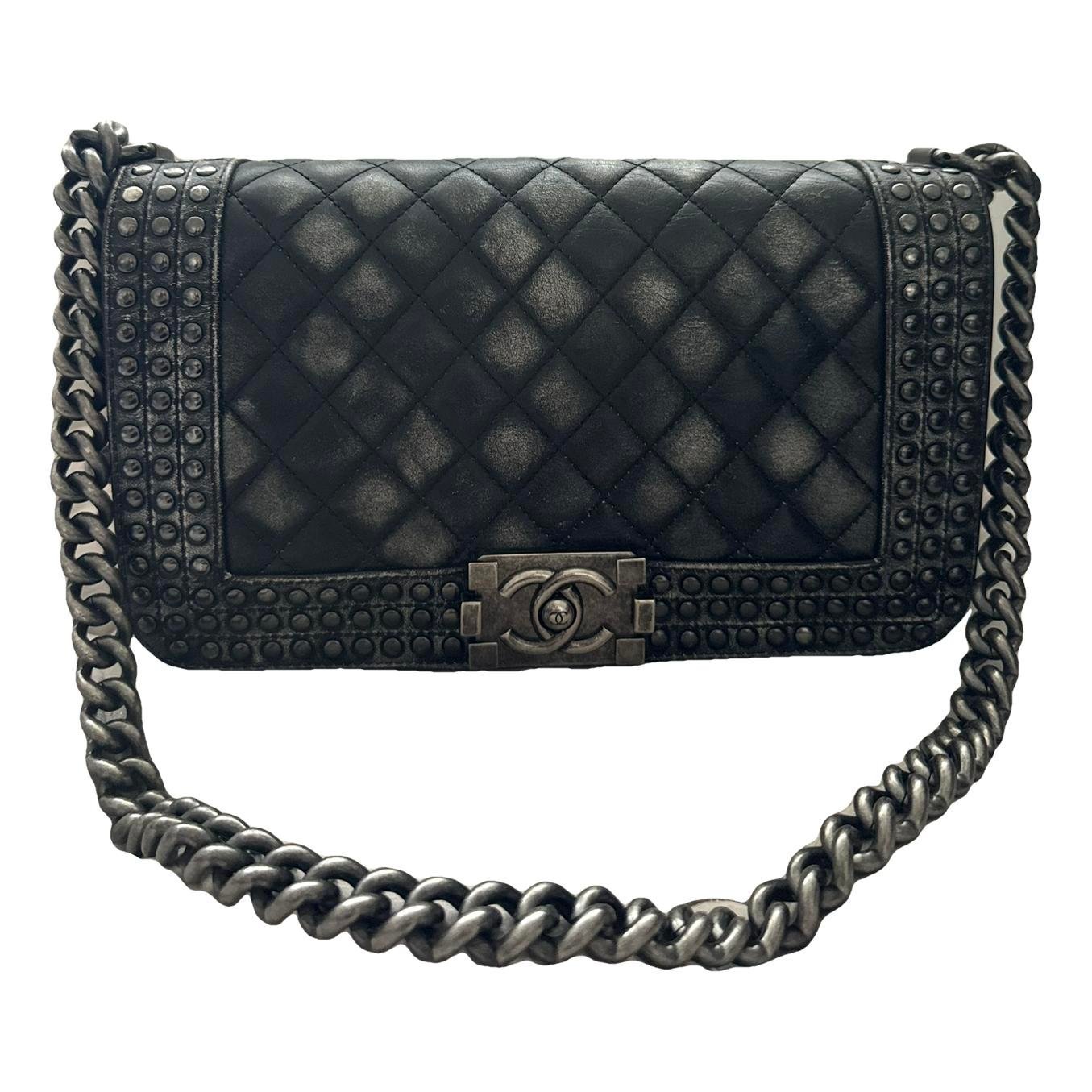 Boy leather crossbody bag